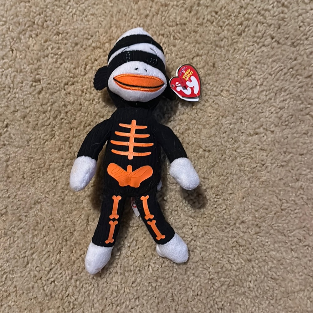 TY Halloween sock monkey